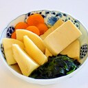 春の上品な贈物！タケノコと高野豆腐の煮物（若竹煮）